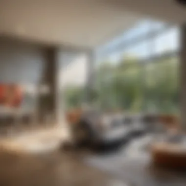Contemporary Living Spaces in Al Hess Building Interior layout of a residence within the Al Hess Building highlighting contemporary living spaces.