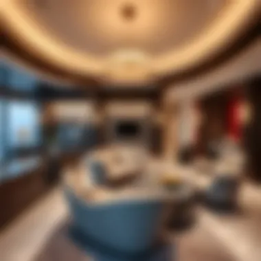 Luxurious Interior Amenities of Al Yousuf Building Interior amenities of the building