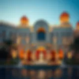 Elegant exterior view of Caesars Palace Bluewaters Dubai showcasing luxury architecture