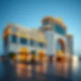 Luxurious exterior view of Caesars Palace Bluewaters