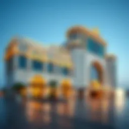 Luxurious exterior view of Caesars Palace Bluewaters