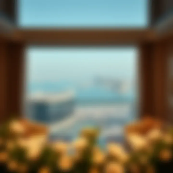 Breathtaking Views of Palm Jumeirah Panoramic view of Palm Jumeirah from Como Residence