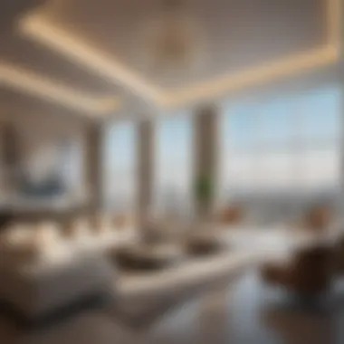 Luxurious Living at Meera Tower Luxurious amenities within Meera Tower, highlighting modern living spaces
