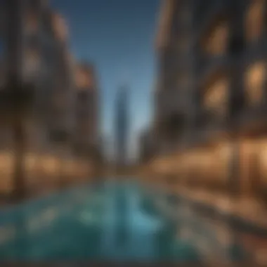 Local Amenities in Dubai Vibrant neighborhood in Dubai showcasing local amenities