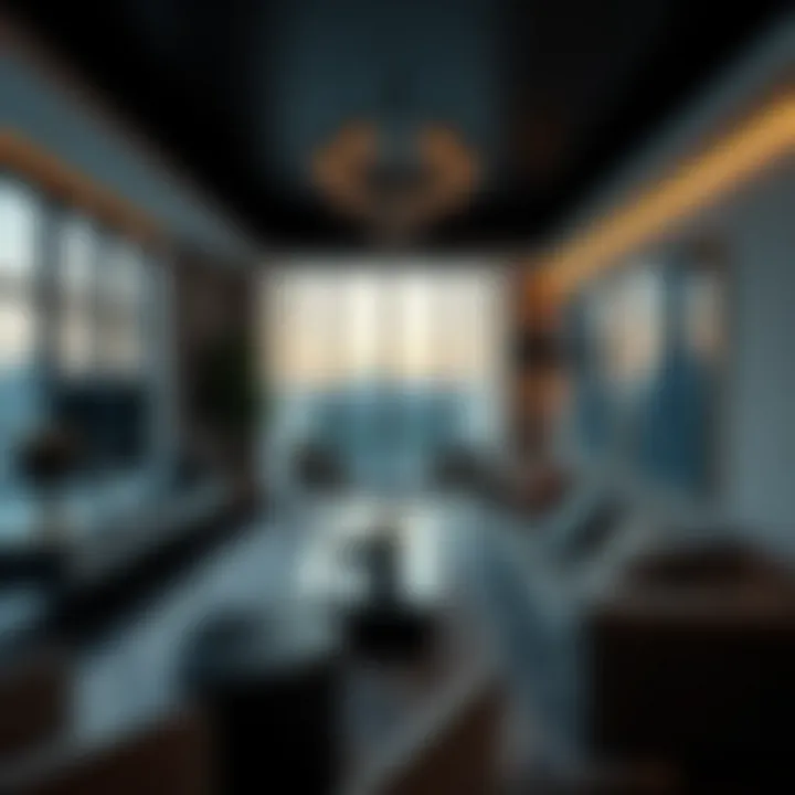 An elegant representation of the luxurious interiors in Eleganz by Danube