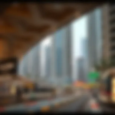 Surrounding Developments Impacting Transit and Real Estate Surrounding developments near Emirates Tower Metro Station