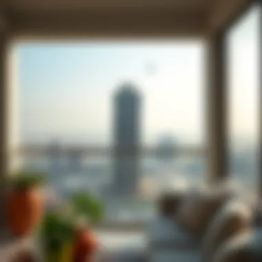 Scenic view from a 1BHK balcony