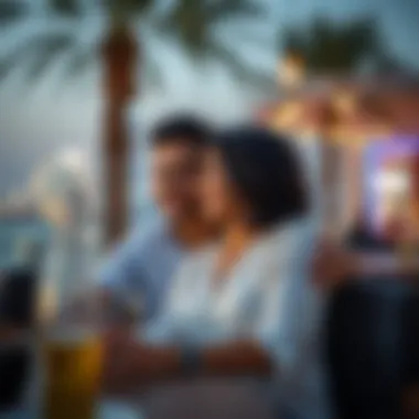 Couple enjoying a vibrant lifestyle in Dubai