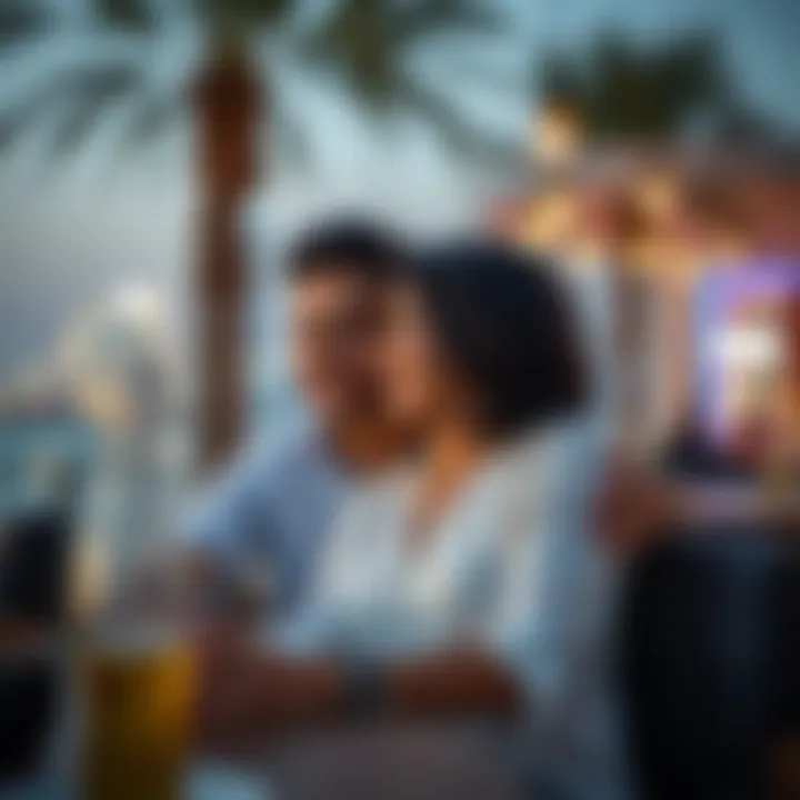 Couple enjoying a vibrant lifestyle in Dubai