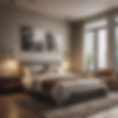 Cozy Shared Bedroom with Modern Amenities Cozy shared bedroom highlighting modern amenities