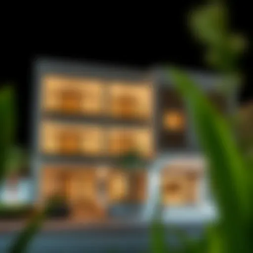 Exterior view of Al Manar Grand Hotel Apartment showcasing modern architecture