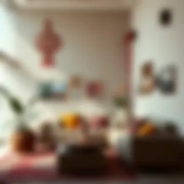 Cultural elements representing the community spirit of Al Qusais 2