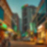 Vibrant streets of Al Qusais 2 showcasing urban life