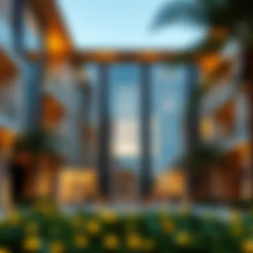 Stunning facade of Al Sayyah Residence showcasing modern architecture