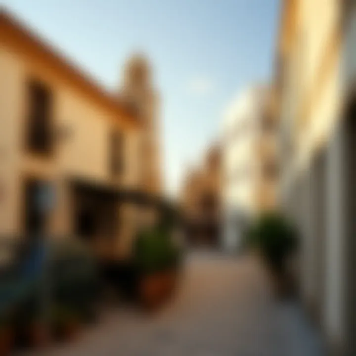 Cultural landmarks integrated within Aljada