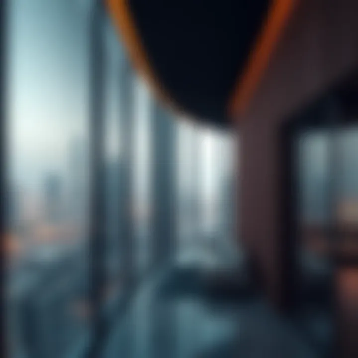 Investment opportunities showcased near the API Tower