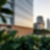 Stunning facade of Avanti Tower showcasing modern architecture