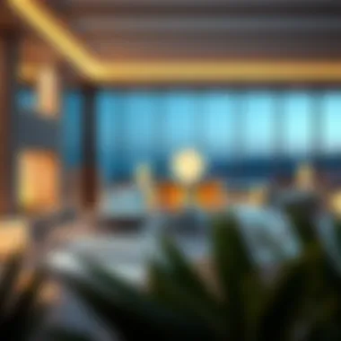 Stunning architectural view of Azizi Riviera