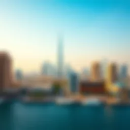 Stunning skyline view of Azizi Riviera