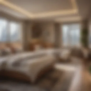 Cozy Shared Living: Bedspace Concept A cozy shared living space representing bedspace accommodation