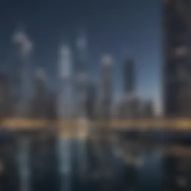 Marina Skyline: A Modern Marvel A stunning view of the Marina skyline showcasing modern architecture
