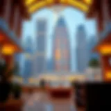 Stunning view of Burj Sabah showcasing its unique architecture