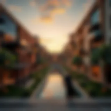 Architectural Marvel of Citadines Culture Village Stunning view of Citadines Culture Village architecture