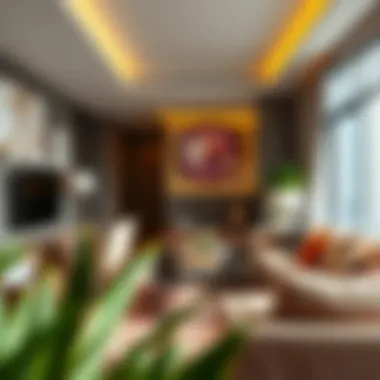 Luxurious Apartment Interiors at Citadines Culture Village Luxurious living space inside Citadines Culture Village apartments