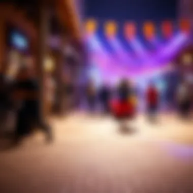 Cultural Event in Action Artistic representation of a cultural event taking place in Culture Village.