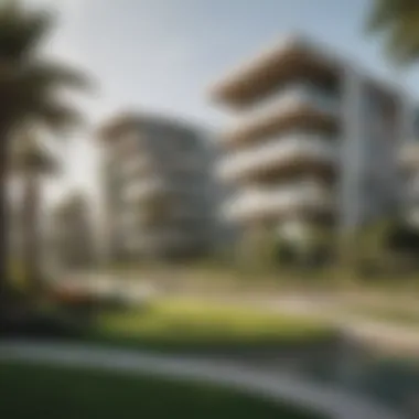 Architectural Design of Golf Green Residences Stunning architectural design of residential units