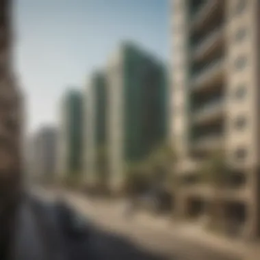 Urban Living in Al Nahda Modern residential buildings showcasing urban architecture in Al Nahda