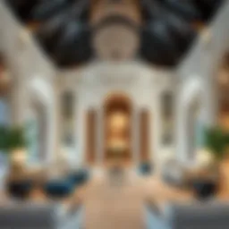 Stunning architectural features of Jumeirah Circle Village