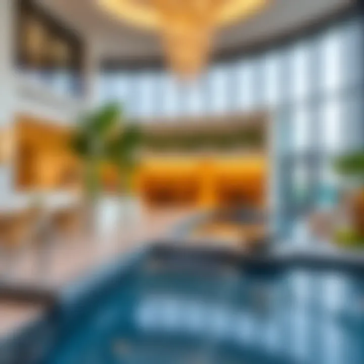 Luxurious amenities available at La Fontana for residents