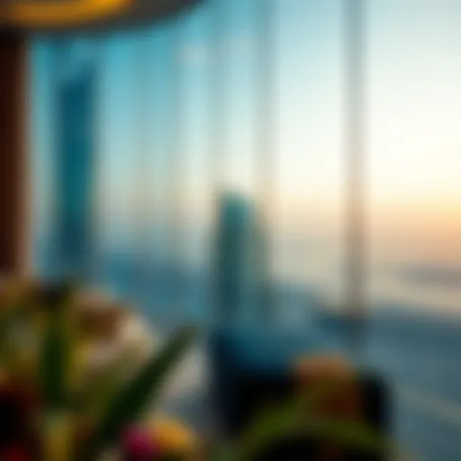 Breathtaking view of JBR Shams luxury apartments