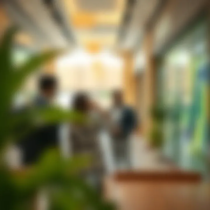 Investors examining market trends in Muhaisnah 4