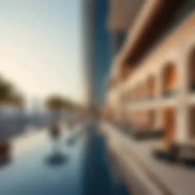 Stunning architectural view of Palm Tower