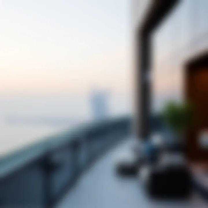 Breathtaking view of Palm Jumeirah from Palm Tower