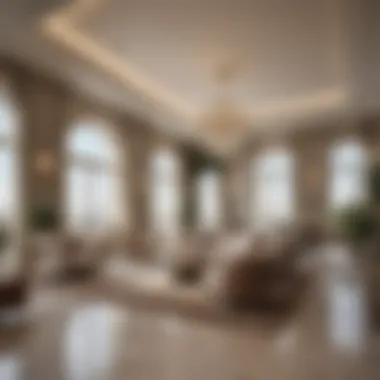 Luxurious Interior of a Paramount Residence Luxurious interior design of a paramount residence in Dubai