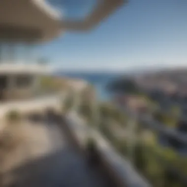 Scenic Views from Rixos Residence Scenic views from Rixos Residence balconies