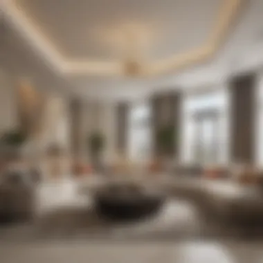 Shared Living Experience in Mirdif A welcoming common area in a shared accommodation in Mirdif