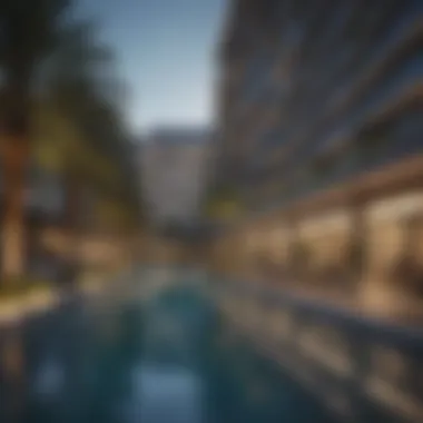 Amenities Overview in Tecom Amenities overview of a Tecom residential complex