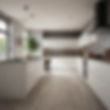 Modern Kitchen Layout in Tecom Modern kitchen layout in Tecom housing