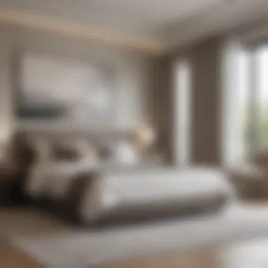 Serene Bedroom Design in Tecom A serene bedroom design in Tecom properties