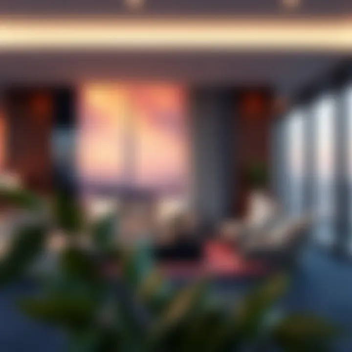 Interior design highlights of the luxurious apartments at Salon Sky View Tower Marina