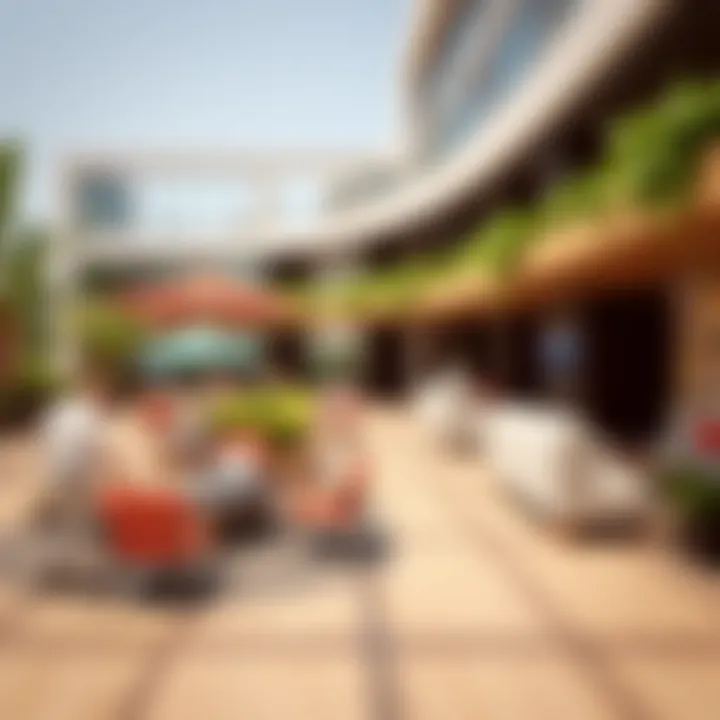 Community amenities in JLT enhancing tenant experience