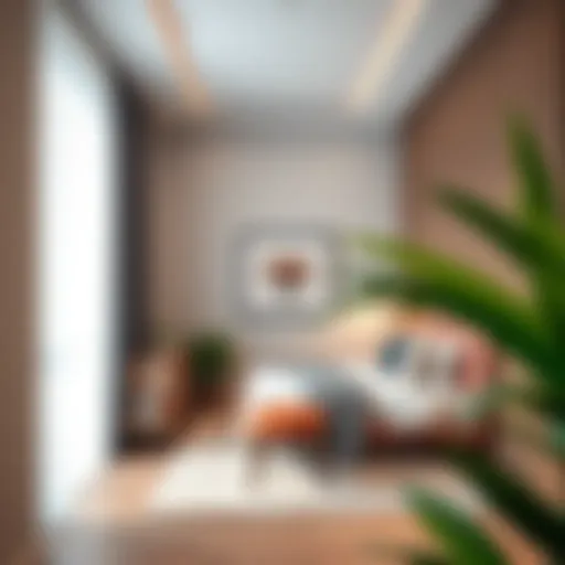 Stylish small room in JLT showcasing modern decor