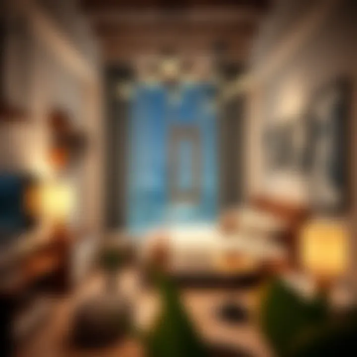 Cozy studio apartment with unique decor in Deira