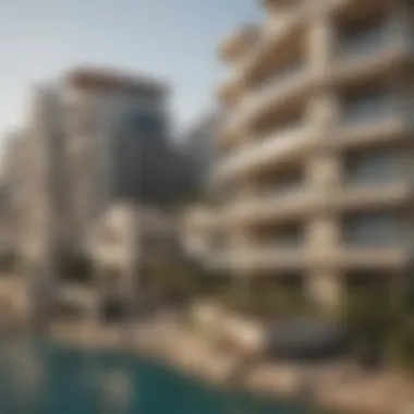Architectural Features of The Cove Architectural details of residential buildings in The Cove