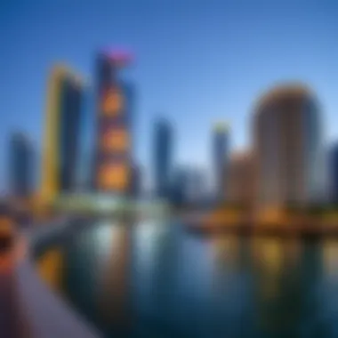 Modern Marvels Along Dubai Creek Modern architecture surrounding Dubai Creek
