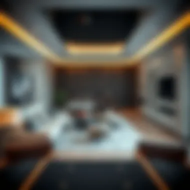 Inside a Premium Residential Unit Luxurious interior of a residential unit in M Tower